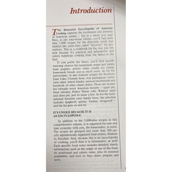 The Illustrated Encyclopedia Of American Cooking Hardcover Cookbook - Picture 3 of 5